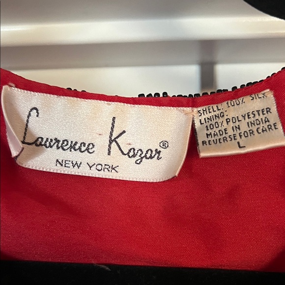 Vintage Laurence Kazar Beaded Jacket Embellished, Cropped Evening 80s/90s Glam - Picture 2 of 5